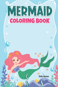 Mermaid Coloring Book