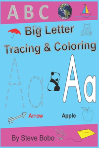 A B C Big letter Tracing & Coloring
