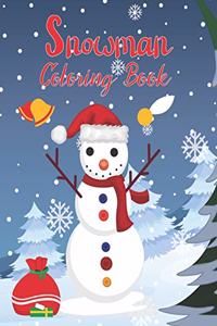 Snowman Coloring Book