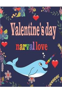 Valentine's day Narval love