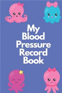 My Blood Pressure Record Book