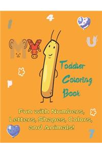 MY 1 Toddler Coloring Book