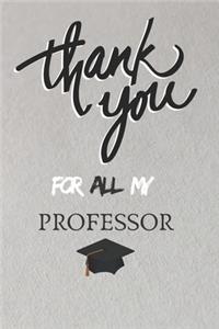 Thank you Professor
