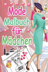 Mode Malbuch für Mädchen
