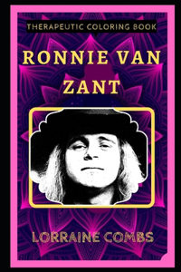 Ronnie Van Zant Therapeutic Coloring Book