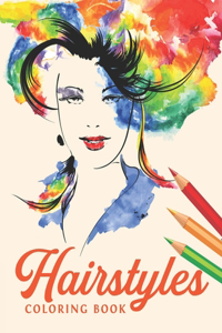 Hairstyles Coloring Book