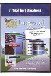Holt Science & Technology: Virtual Investigations CD-ROM Level Blue Integrated Science
