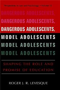 Dangerous Adolescents, Model Adolescents: Shaping the Role and Promise of Education