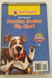 Reading 2011 Get Fluent Practice Station Flip Chart Grade 4