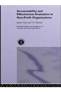 Accountability and Effectiveness Evaluation in Nonprofit Organizations