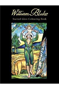William Blake Stained Glass Colouring Book