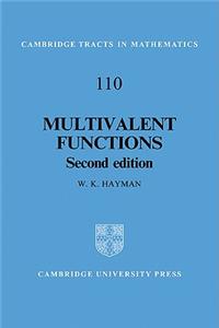 Multivalent Functions