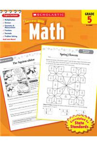 Scholastic Success with Math: Grade 5 Workbook