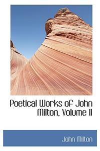 Poetical Works of John Milton, Volume II