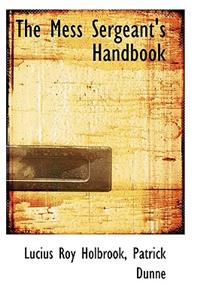 The Mess Sergeant's Handbook