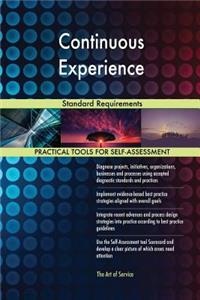Continuous Experience Standard Requirements