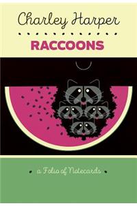 Charley Harper Raccoons Notecard Folio