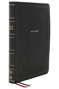 KJV Holy Bible: Giant Print Thinline Bible, Black Leathersoft, Red Letter, Comfort Print: King James Version