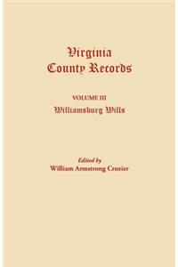 Virginia County Records. Volume III