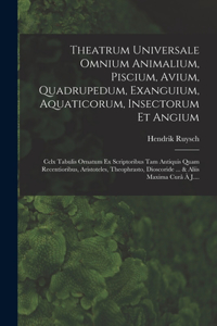 Theatrum Universale Omnium Animalium, Piscium, Avium, Quadrupedum, Exanguium, Aquaticorum, Insectorum Et Angium
