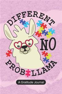 Different No Probllama - A Gratitude Journal