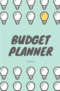 Budget Planner Notebook