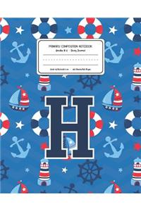 Primary Composition Notebook Grades K-2 Story Journal H