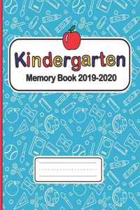 Kindergarten Memory Book 2019-2020