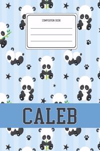 Composition Book Caleb