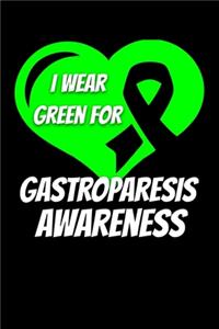 I Wear Green For Gastroparesis Awareness