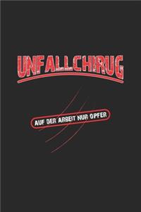 Unfallchirurg. Auf der Arbeit nur Opfer