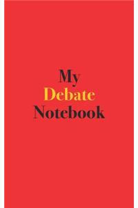 My Debate Notebook
