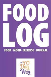 Food Log - Food Mood Exercise Journal - The 90 Day Way