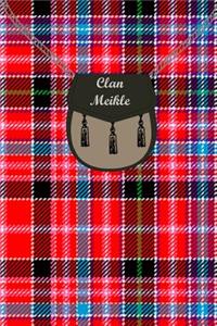 Clan Meikle Tartan Journal/Notebook