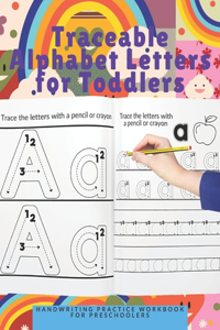 Traceable Alphabet Letters for Toddlers