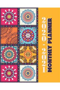 2020-2021 Monthly Planner