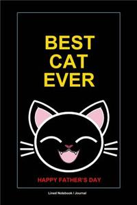 Best cat dad ever journal