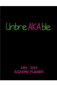 2019 - 2020 Academic Planner