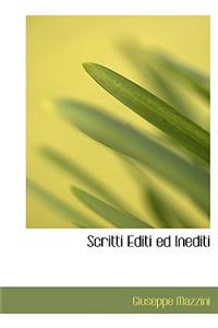 Scritti Editi Ed Inediti