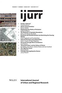 International Journal of Urban and Regional Research, Volume 41, Issue 2