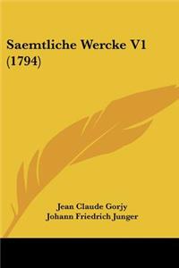 Saemtliche Wercke V1 (1794)