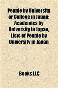 People by University or College in Japan