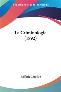Criminologie (1892)