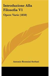 Introduzione Alla Filosofia V1