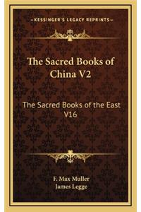 Sacred Books of China V2