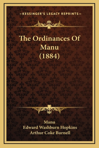 Ordinances Of Manu (1884)