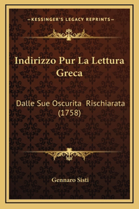 Indirizzo Pur La Lettura Greca