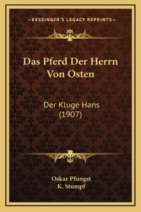 Pferd Der Herrn Von Osten