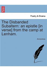 The Disbanded Subaltern