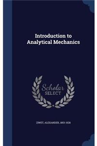 Introduction to Analytical Mechanics